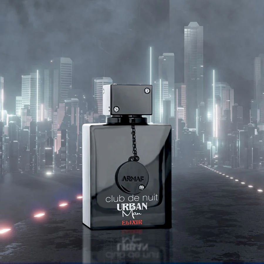 Armaf Club De Nuit Urban Man Elixir – Perfume Árabe Cítrico Ambarado