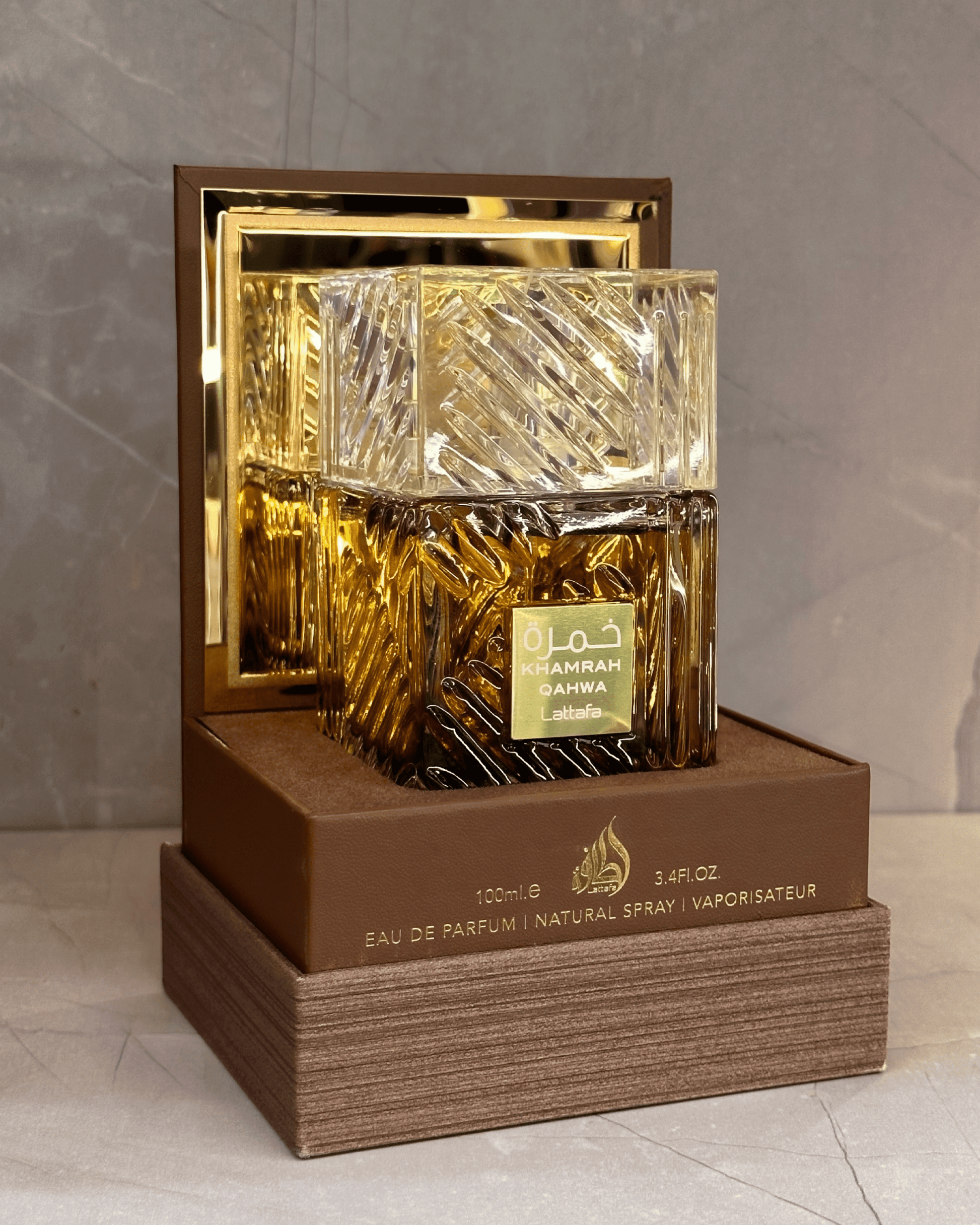 Lattafa Khamrah Qahwa – Perfume Árabe Cálido y Gourmand