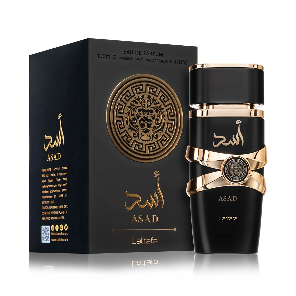 Lattafa Asad – Perfume Árabe Cálido y Especiado