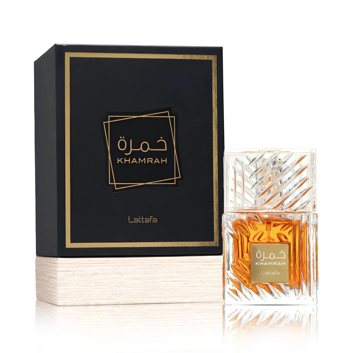 Lattafa Khamrah – Perfume Árabe Gourmand Especiado